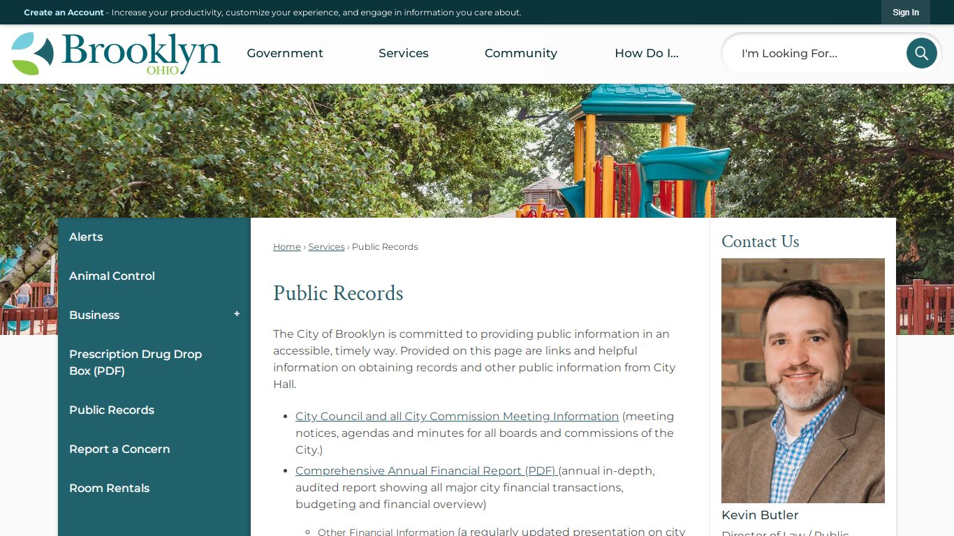 Public Records | Brooklyn, OH